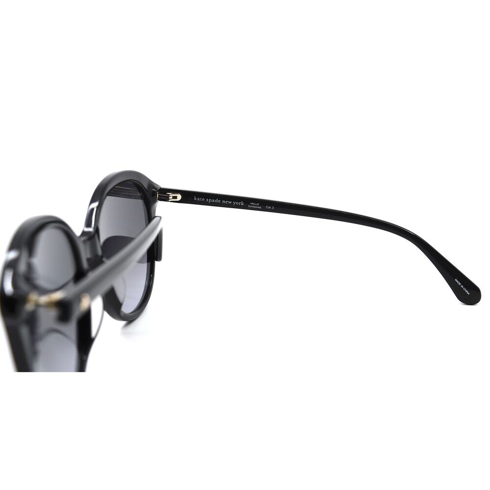 NEW KATE SPADE BRIA/G/S 807 BLACK GREY WOMEN'S SUNGLASSES - Picture 7 of 10